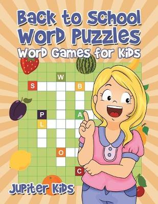 Book cover for Back to School Word Puzzles