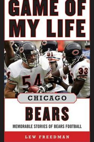 Cover of Game of My Life Chicago Bears