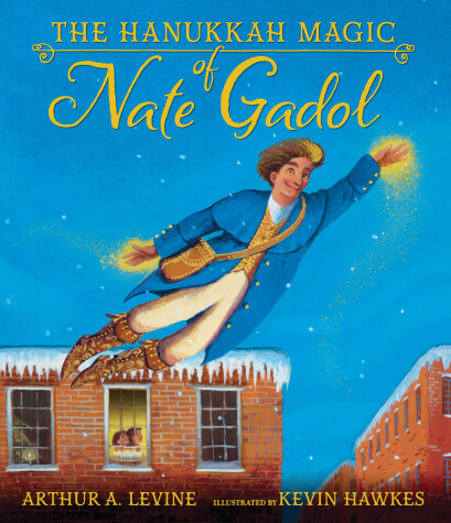 Book cover for The Hanukkah Magic of Nate Gadol