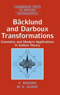 Cover of Bäcklund and Darboux Transformations