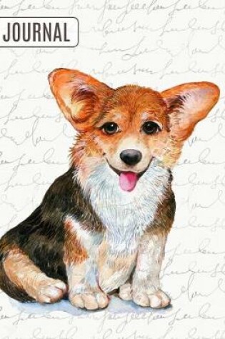 Cover of Big Fat Bullet Style Journal Notebook Cute Corgi