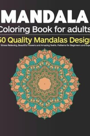 Cover of Mandala Coloring Book for Adults