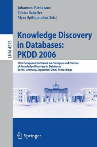 Cover of Knowledge Discovery in Databases