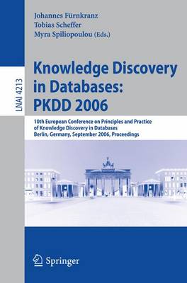 Book cover for Knowledge Discovery in Databases