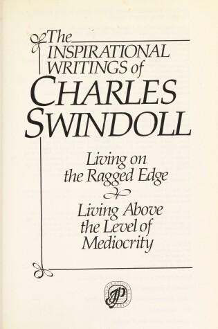 Cover of Inspirational Writings of Charles R. Swindoll, 2nd Series