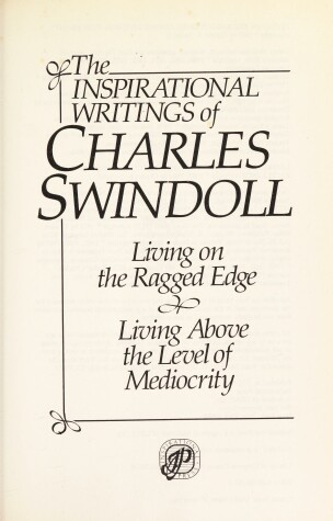 Book cover for Inspirational Writings of Charles R. Swindoll, 2nd Series