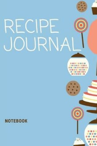 Cover of Recipe Journal Notebook