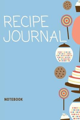 Book cover for Recipe Journal Notebook