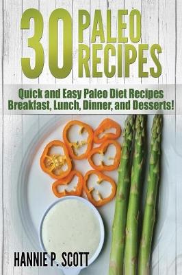 Book cover for 30 Paleo Recipes
