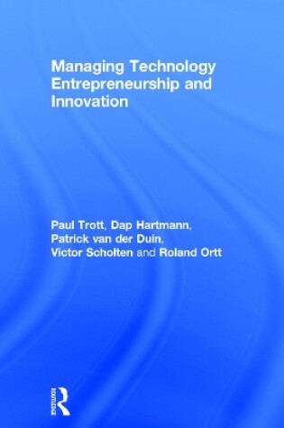 Cover of Managing Technology Entrepreneurship and Innovation