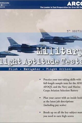 Cover of Military Flight Aptitude Tests