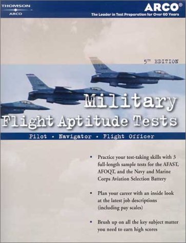 Book cover for Military Flight Aptitude Tests