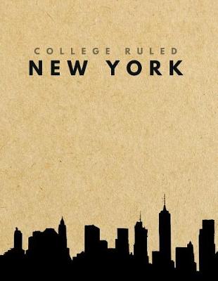 Book cover for College Ruled New York