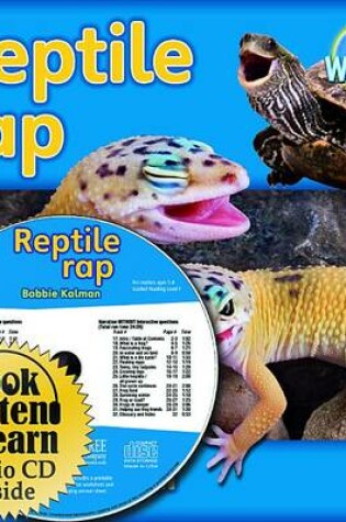 Cover of Reptile Rap - CD + Hc Book - Package