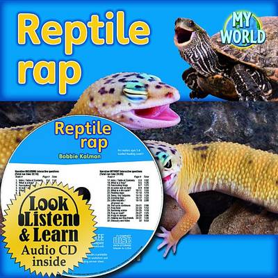 Book cover for Reptile Rap - CD + Hc Book - Package