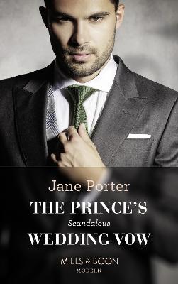 Book cover for The Prince's Scandalous Wedding Vow