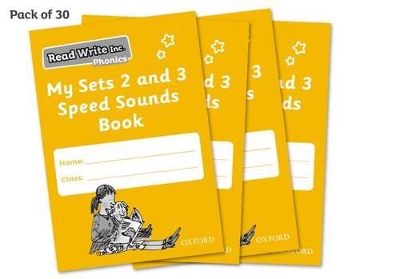 Book cover for Read Write Inc. Phonics: My Sets 2 and 3 Speed Sounds Book (Pack of 30)