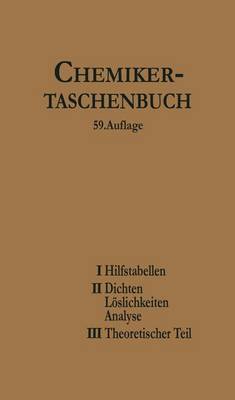 Book cover for Chemiker-Taschenbuch