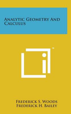 Book cover for Analytic Geometry and Calculus