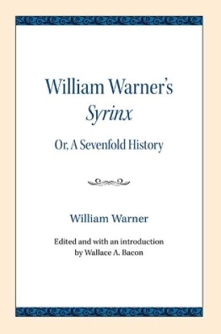 Cover of William Warner's Syrinx