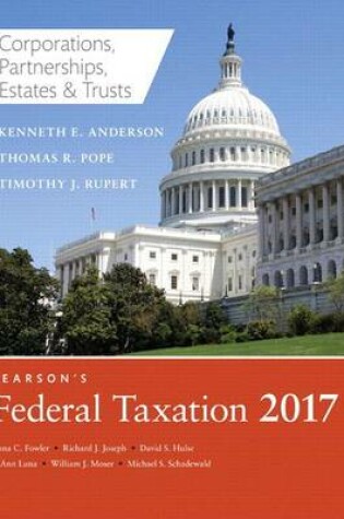 Cover of Pearson's Federal Taxation 2017 Corporations, Partnerships, Estates & Trusts Plus Mylab Accounting with Pearson Etext -- Access Card Package