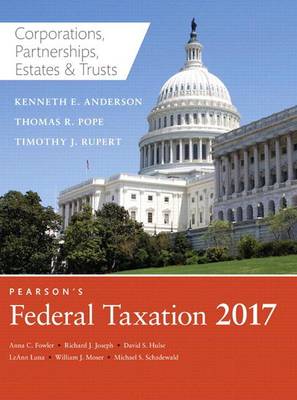 Book cover for Pearson's Federal Taxation 2017 Corporations, Partnerships, Estates & Trusts Plus Mylab Accounting with Pearson Etext -- Access Card Package