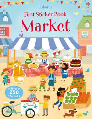 Book cover for First Sticker Book Market