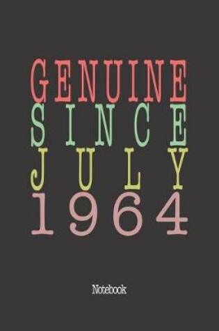 Cover of Genuine Since July 1964