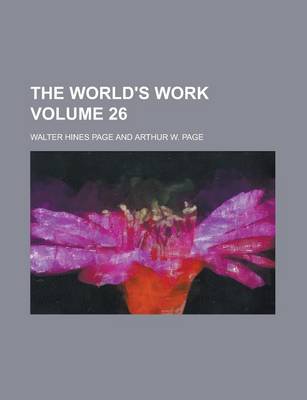 Book cover for The World's Work Volume 26