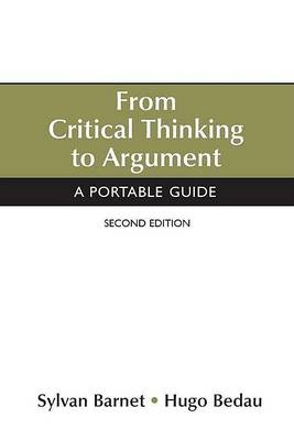 Book cover for From Critical Thinking to Argument