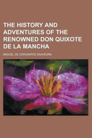 Cover of The History and Adventures of the Renowned Don Quixote de La Mancha