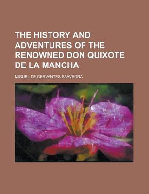 Book cover for The History and Adventures of the Renowned Don Quixote de La Mancha