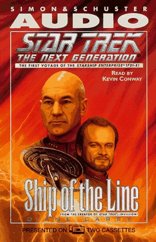 Book cover for Star Trek the Next Generation: Ship of the Line 2