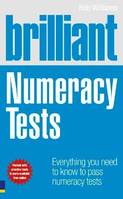 Book cover for Brilliant Numeracy Tests