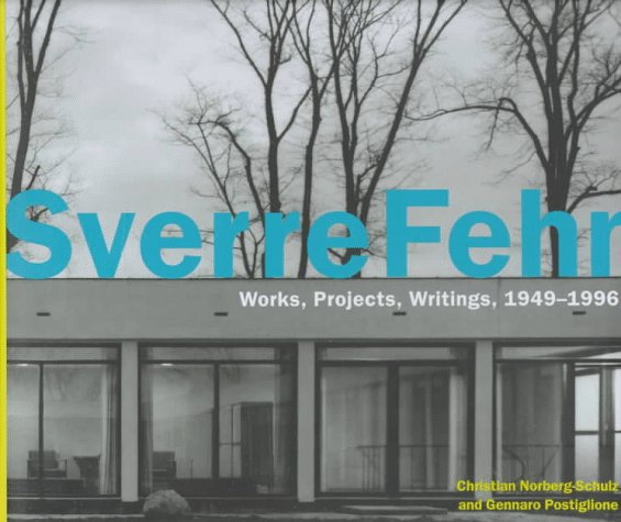 Cover of Sverre Fehn - Works, Projects, Writings 1949-96