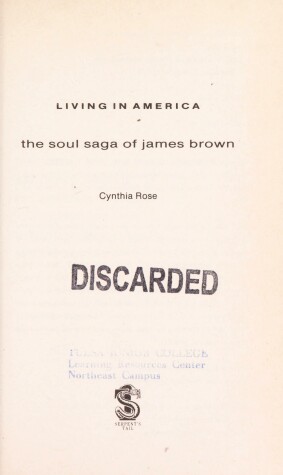 Book cover for Living In America