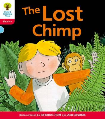 Book cover for Oxford Reading Tree: Level 4: Floppy's Phonics Fiction: The Lost Chimp