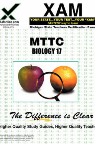 Cover of Mttc Biology 17 Teacher Certification Test Prep Study Guide
