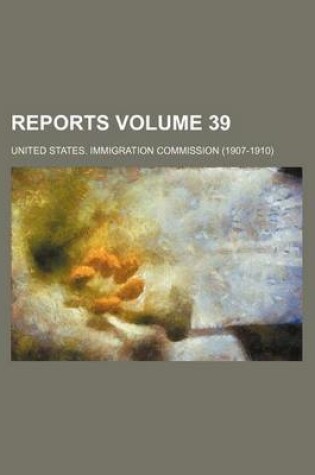 Cover of Reports Volume 39