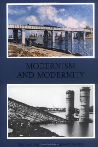 Cover of Modernism and Modernity