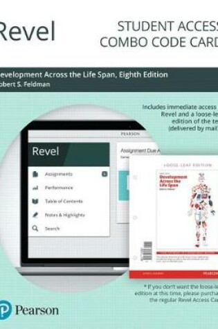 Cover of Revel for Development Across the Life Span -- Combo Access Card