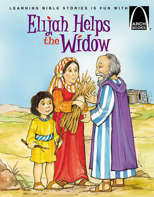 Book cover for Elijah Helps a Widow