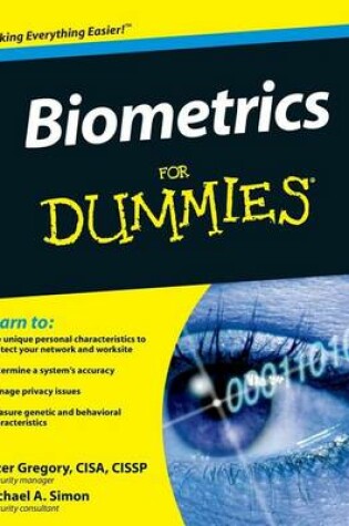 Cover of Biometrics for Dummies