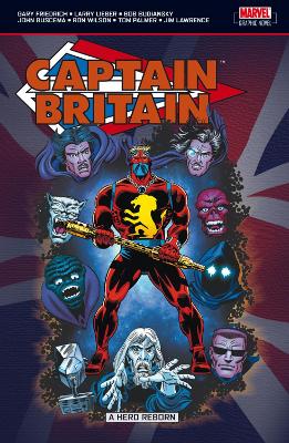 Book cover for Captain Britain Vol.2: Hero Reborn