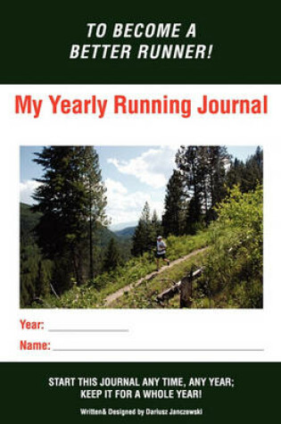 Cover of My Yearly Running Journal