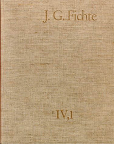 Cover of Johann Gottlieb Fichte, Kollegnachschriften 1796-1798