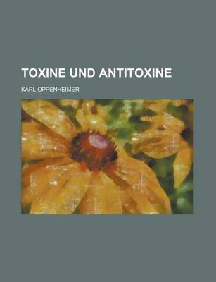 Book cover for Toxine Und Antitoxine