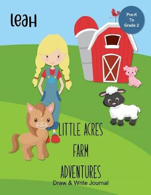 Book cover for Leah Little Acres Farm Adventures