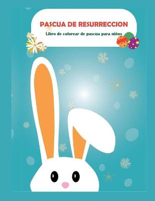 Book cover for Libro de colorear de Pascua para ninos