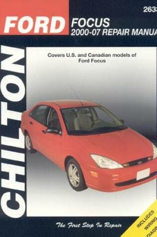 Cover of Ford Focus Automotive Repair Manual (Chilton)
